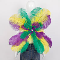 Halloween Feather Wings Carnival Costume Christmas Dress Masquerade Accessory Graduation Gift