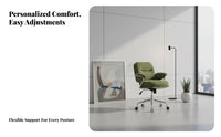 Bread SliceShaped Accent Chair Padded Seat and spine Household Furniture for Students