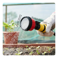 Garden Hose Sprayer Single-Button Switch Plant Watering Nozzle Rust-Resistant