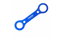 Aluminum Alloy Bottom Bracket Wrench Ergonomic Bottom Bracket Spanner Sturdy Bike Wrench with Notched Ends Lightweight for Mechanics
