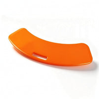 Transfer Board with Hand Slot Curved Transfer Board Medical Equipment Smooth Rigid for Caregivers, Wheelchair Transfers, Bedside