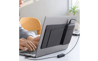 Space-Saving Self Adhesive Laptop Pouch Multi Purpose Mouse Pocket Portable Mouse Holder Pouch Slim Design for Office, Travel