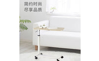 Bedside Table with Wheels Hospital Bed Firm Table for Home Care