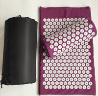 Round Button Acupressure Mat and Pillow Set