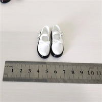 批发1/6女兵人JK制服女鞋 校服鞋 蝴蝶结款学生鞋 空心适合女素体