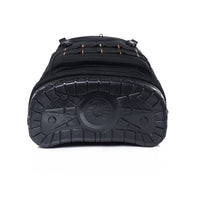 Thickened Multi-Pocket Tool Bag Backpack Multifunction Large Tool Backpack Wear Resistant Molded Base for Repair Workers, Technicians, Electricians, Construction Site, Workshop, Garage