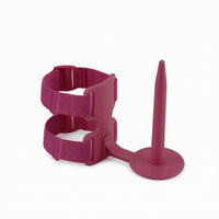 Arm-Mounted Yarn Holder Rotating Yarn Holder with Wrist Strap for Crochet