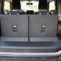 Rear Trunk Box with Handle Low-Profile Car Trunk Organizer Cargo Organizer Textured Heavy-Duty for Road Trips