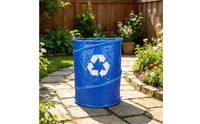 Foldable Trash Can Lightweight Expandable up Trash Can Easy to Clean Portable Leaf Bucket for Gardening