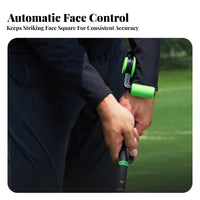 Provides Instant Feedback 2-in-1 Golf Swing Coach Improves Accuracy Golf Grip and Wrist Coach Lightweight for Amateur Golfers, Beginners