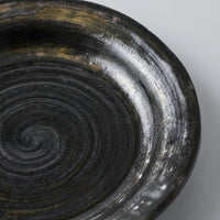 Wabi-Sabi Ceramic Plate, Light Luxury Retro Style