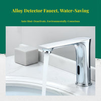 Touchless infrared faucet, temp adjustable