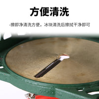 刨冰花手工老式刨冰机铜盘雪花绵绵冰机手摇削冰机碎批发商用
