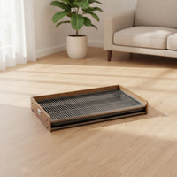 Dog Toilet with Metal Grate Long-Lasting Indoor Dog Potty Sturdy for Apartment