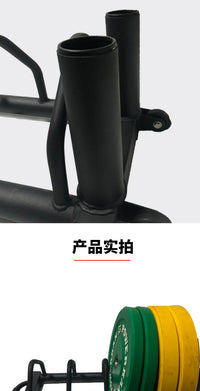 杠铃片收纳架杠铃片架放置架移动简易收纳架奥杆储存架
