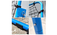 Rectangular Training Net with Target Cylindrical Rebound Goal Angled Pitchback Net Versatile for Backyard