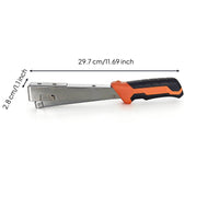 Manual Fastening Tool Fast Stapling Tacker Ergonomic Handle Slap Fastening Tool for Carpenters, Roofers