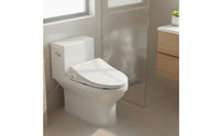 Foam Barrier Smart Toilet Lid Front Feminine Wash Spray Toilet Bidet Seat Warm Air Dryer Bathroom Fixture Easy Install for Women
