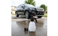 2L Car Wash Sprayer Sturdy Construction Manual Pressure Foam Bottle