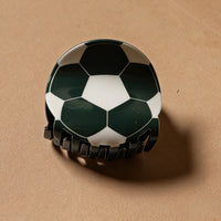 Cartoon Soccer Ball Hair Claw Clip for Women