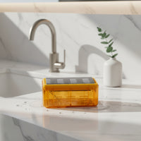 Soap Foaming Box Slotted Container Translucent for Laundry Room
