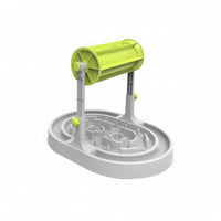 Slow Feeder with Rotating Drum Anti-Gulping Interactive Pet Feeder No Power