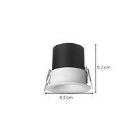 Frameless Curved COB Spotlight, Anti-Glare, Adjustable LED
