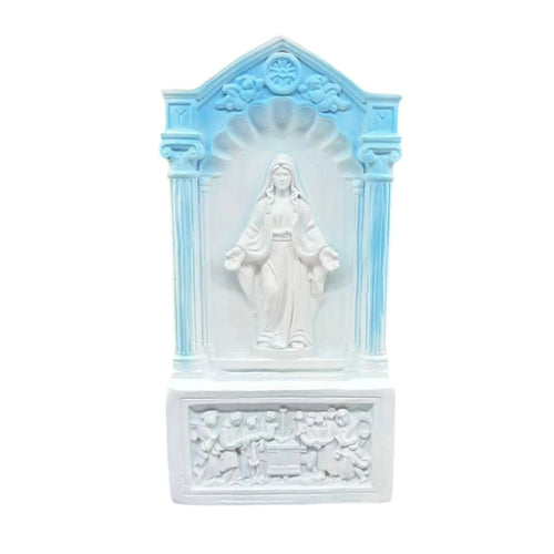 Altar Statue Embossed Relief Home Decor Decorative for Prayer Room