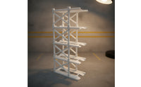 1:64 Scale Parking Rack with Five Tiers Freestanding Model Car Display Rack Multi-Layer Diecast Car Display Stand Space-Saving for Collectors, Hobbyists, Desk, Shelf, Miniature Garage