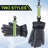Firefighter Glove Strap with Double Clips