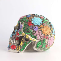 1:1 Resin Skull Head Sculpture, Halloween Gift, Bar Decor
