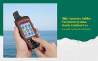 Handheld navigation system location positioner, Beidou orbital, waterproof and sturdy, multi-GNSS, suitable for hiking, surveying, coordinate measurement, long battery life