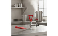 Stainless Steel Water Dispenser Tap Replacement Water Faucet with Plastic Handle Safe Beverage Dispenser Tap Hygienic