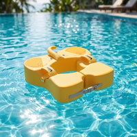 Thickened Inflatable Elephant Swim Aid Stable Baby Pool Swim Aid Waterproof Baby Swim Collar Skin-Friendly for Toddlers, Beach