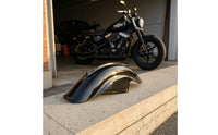 Lightweight Vintage Motorcycle Mudguard Exact Fit Motorcycle Rear Mudguard Resistant ABS Plastic Mudguard Long-Lasting for Custom Builders