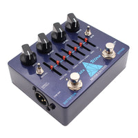 MOSKYAUDIO Beta Ultra Distortion EQ DI Effects Pedal