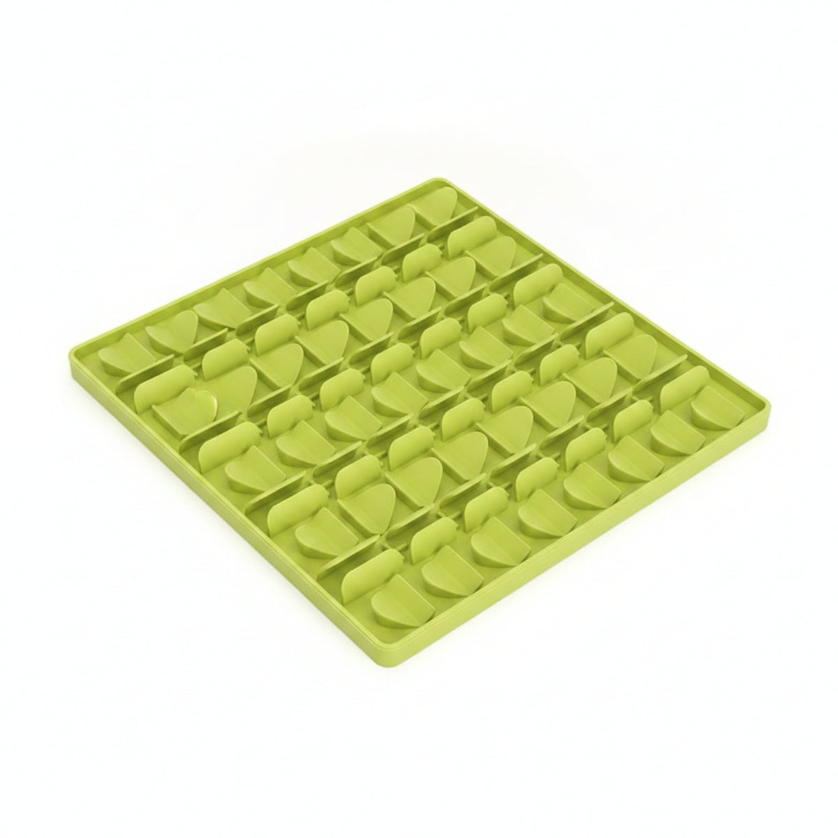 Small Compartments Slow Feeder Mat Intricate Pattern Pet Accessory Sniffing Mat for Dogs