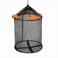 Reinforced Base Cylindrical Keepnet Conical Top Mesh Keepnet