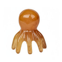 Portable Tentacle-Inspired Head Massager Rounded Teeth Wide Tooth Massage Comb Ergonomic Design Handheld Scalp Claw Multi-Functional for Travel, Home Spa, Office