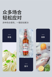EPP食品30L泡沫箱外卖配送餐商用摆摊保热加热户外冷藏保温箱保冷