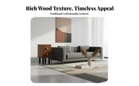 Narrow Nightstand Space-Saving Bedroom Furniture Slim Design for Living Room