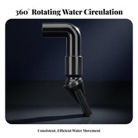 Power Circular Motion Nozzle Simulates Current Automatic Rotating Water Circulator Nozzle Submersible 360-Degree Design Degree Rotating Water Outlet