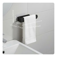 Towel Hanger Easy Installation Self Towel Bar Space-Saving for Kitchen