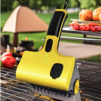 Wireless BBQ Cleaner Cordless Handheld Power Scrubber IPX7 Waterproof