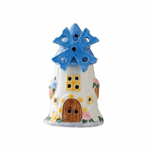 Rotary House Night Light Decorative Accent Cute Cottage Table Light for Girls