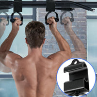 2 Pieces Ergonomic Rotating Grip High Load Capacity Cable Machine Handle Sweat-Resistant Lat Pulldown Attachment for Men, Gym, Weight Training