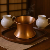 Copper Tea Accessory Polished Surface Display Ornament Vintage Look