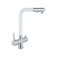 Three-Function Kitchen Tap 3-in-Sink Faucet with Water Strainer Flexible Faucet with Pull-out Spray for Renovators