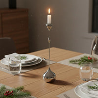 Stainless Steel Candle Holder Decorative Home Decor Sculpted for Gift