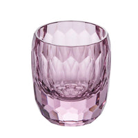 Pink Crystal Whiskey Glass, Hand Fired, 101-200ml